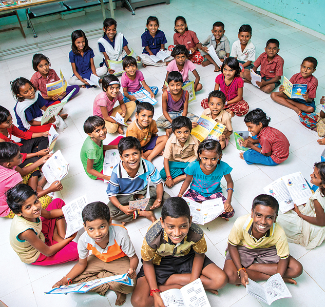image with children smiling face