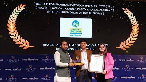 BPCL’s Bina Refinery Wins Indian CSR Awards 2024 for “Best Aid for Sports Initiative of the Year”