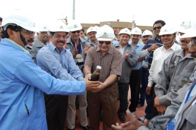 Vadinar Bina Pipeline Fully Commissioned -