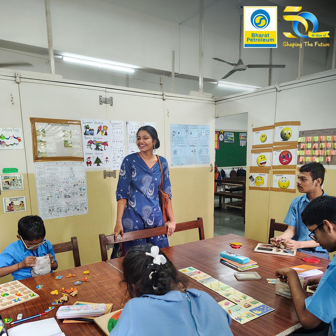 BPCL Supports Differently Abled Children in Chembur Through the Renovation of Sevaadan Special School, Empowering Children with Special Needs