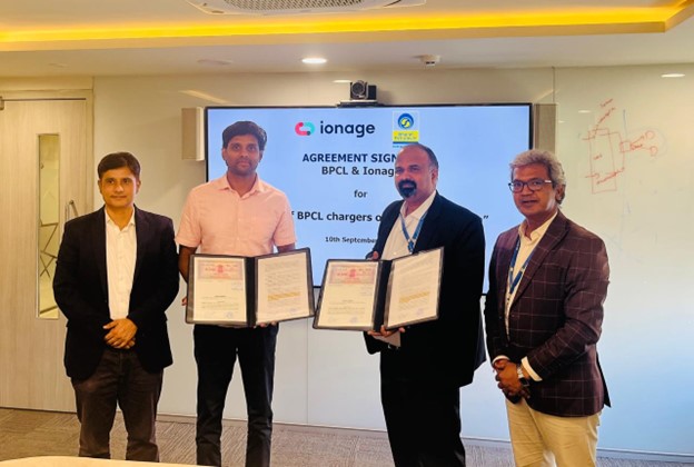 Bharat Petroleum Corporation Limited and IONAGE Extend Partnership to Strengthen India