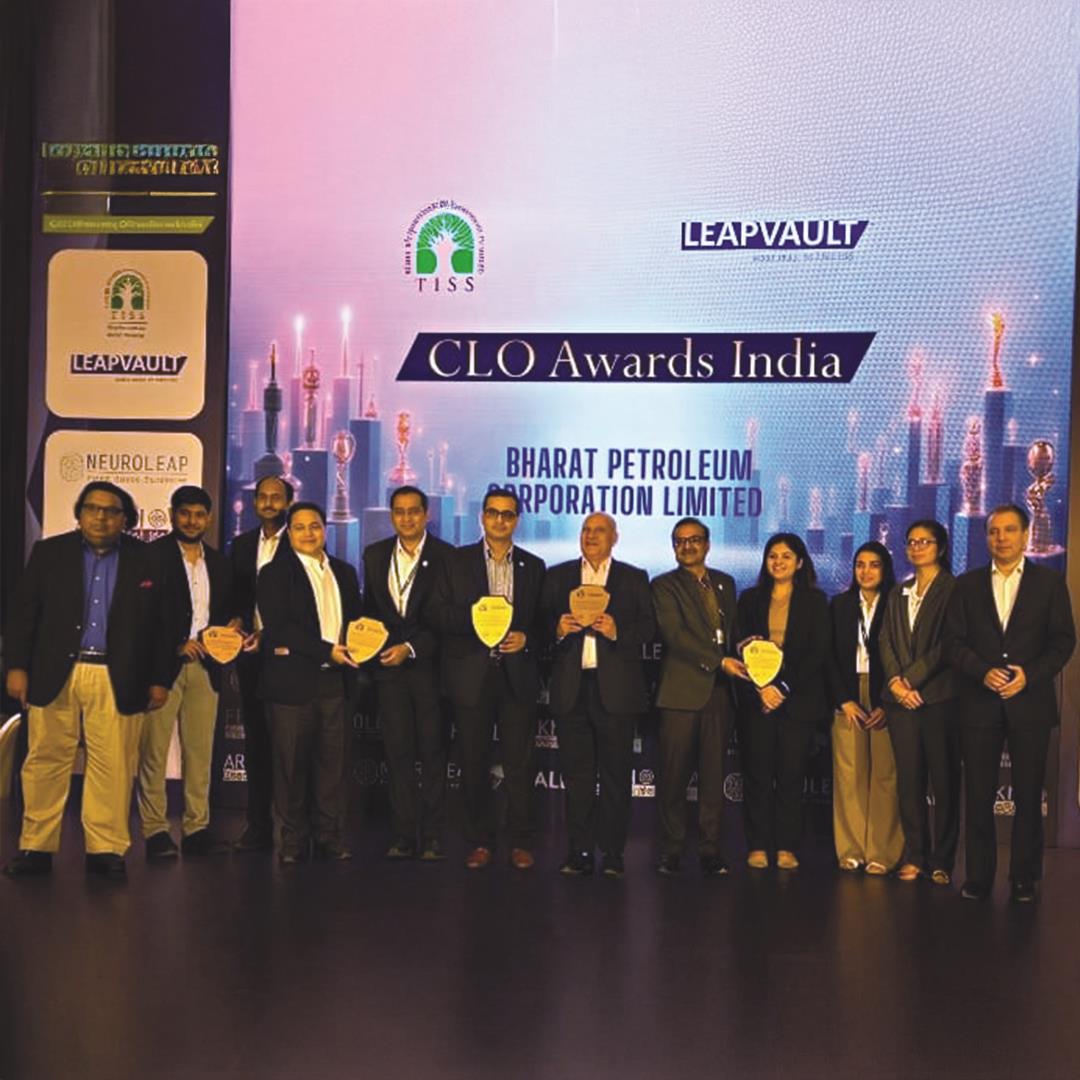 BPCL Honoured with Five Golds at TISS LeapVault CLO Awards 2025, Setting a Benchmark in Learning Excellence