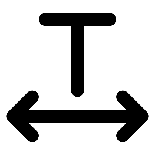 Increase Text spacing